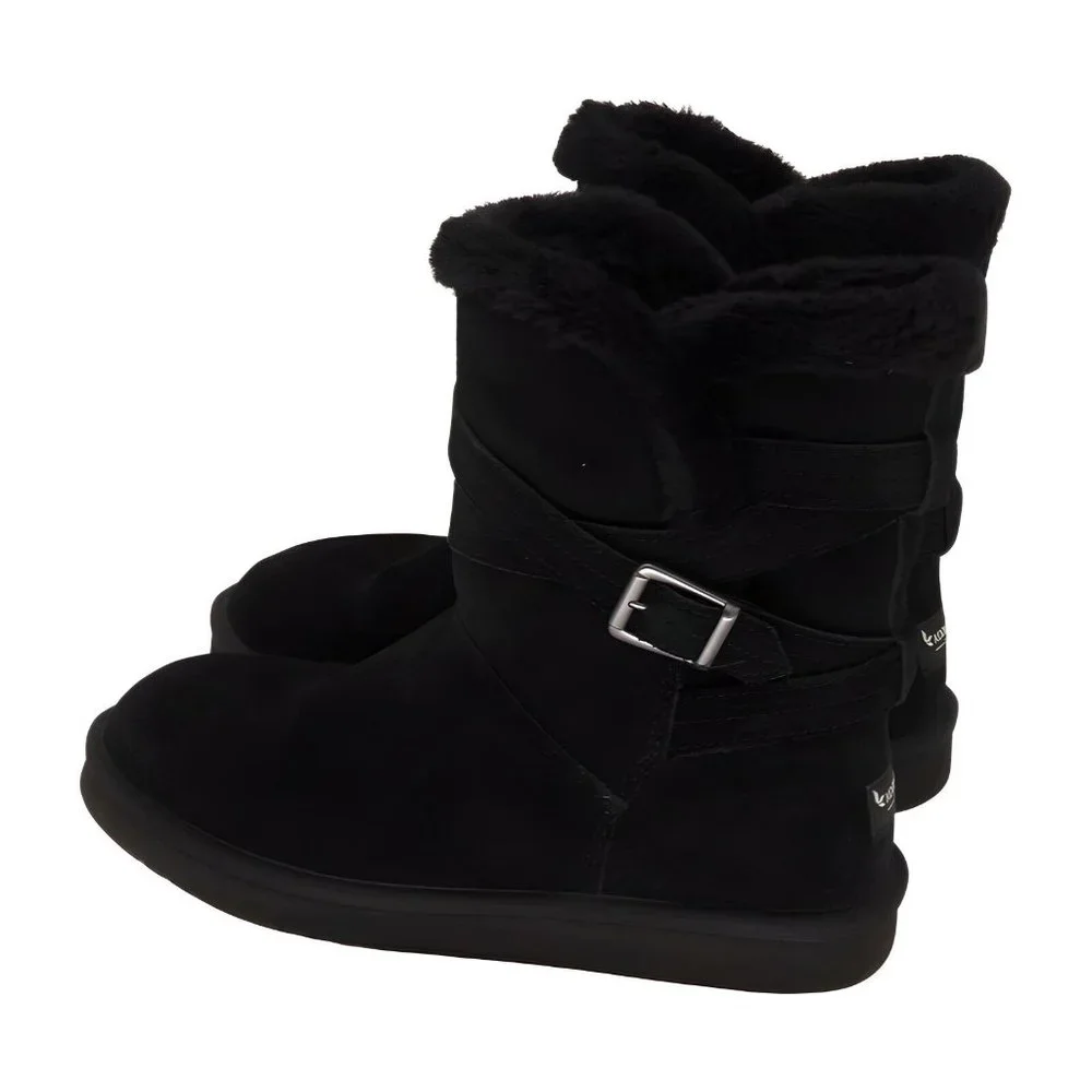 Koolaburra by UGG Womens Delene Short Boot, Black, Size 8 - Picture 5 of 7